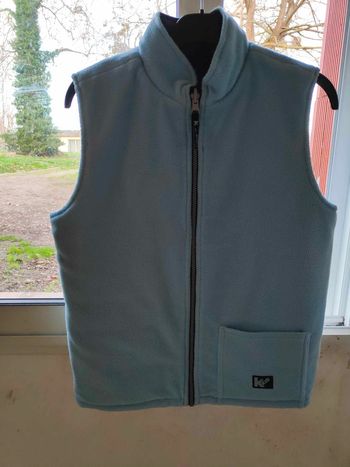 Doudoune réversible sans manches 11/12 ans