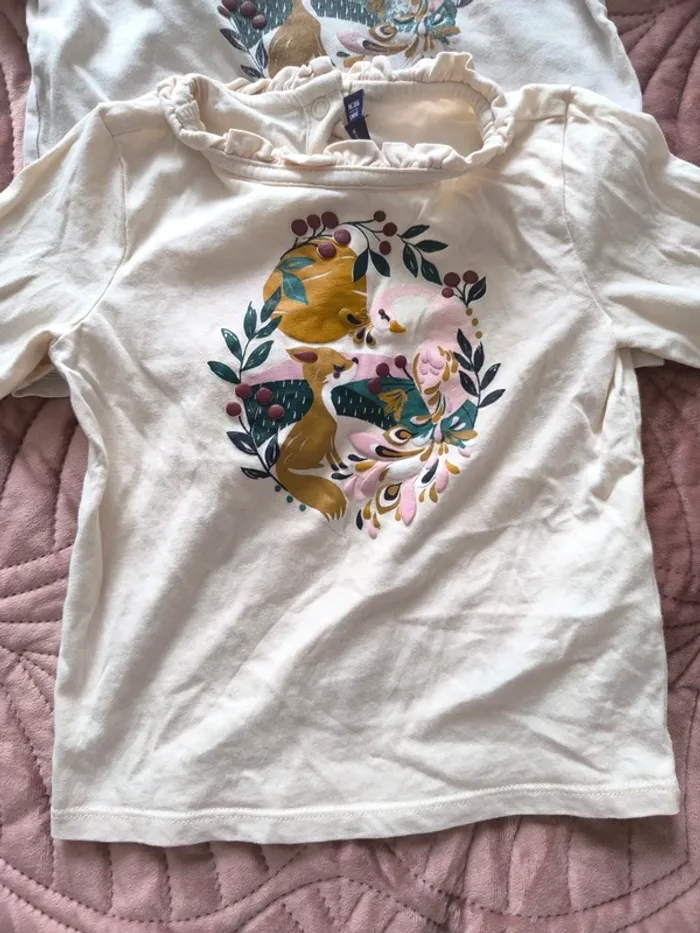 Lot tee shirt sergent major 3/4 ans - photo numéro 6