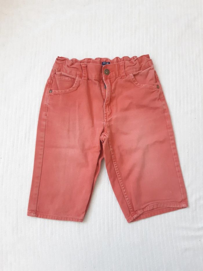 Short rouge Kiabi 10 ans