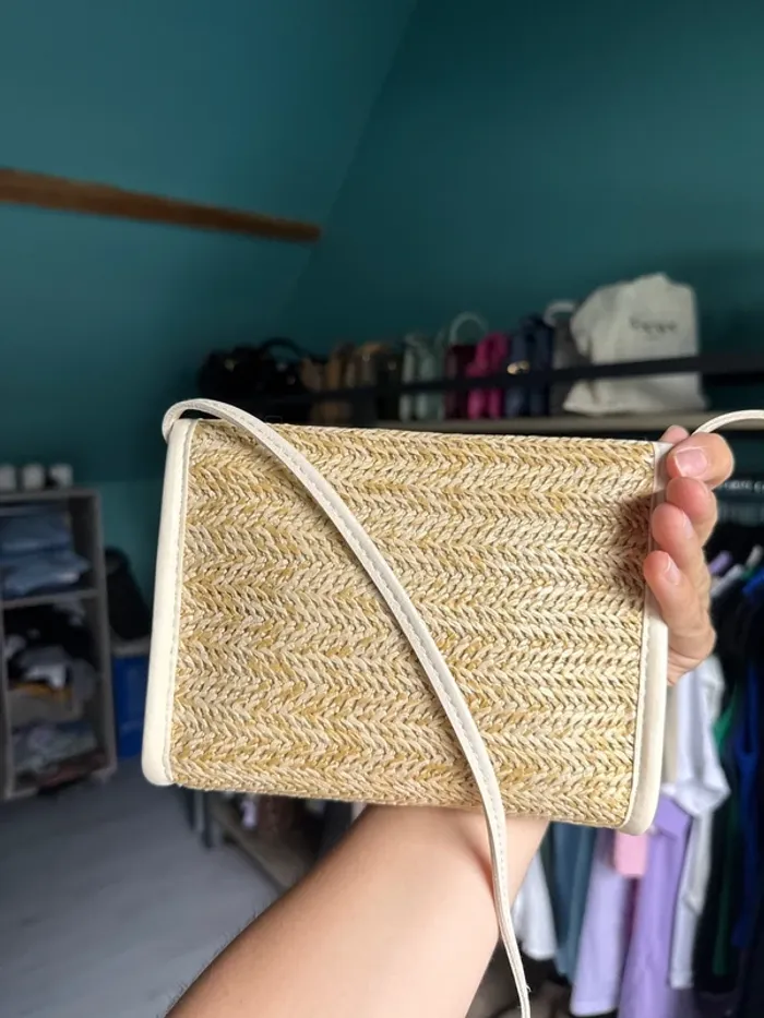 sac en paille shein - photo numéro 3