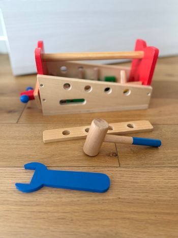 Boite a outil en bois 