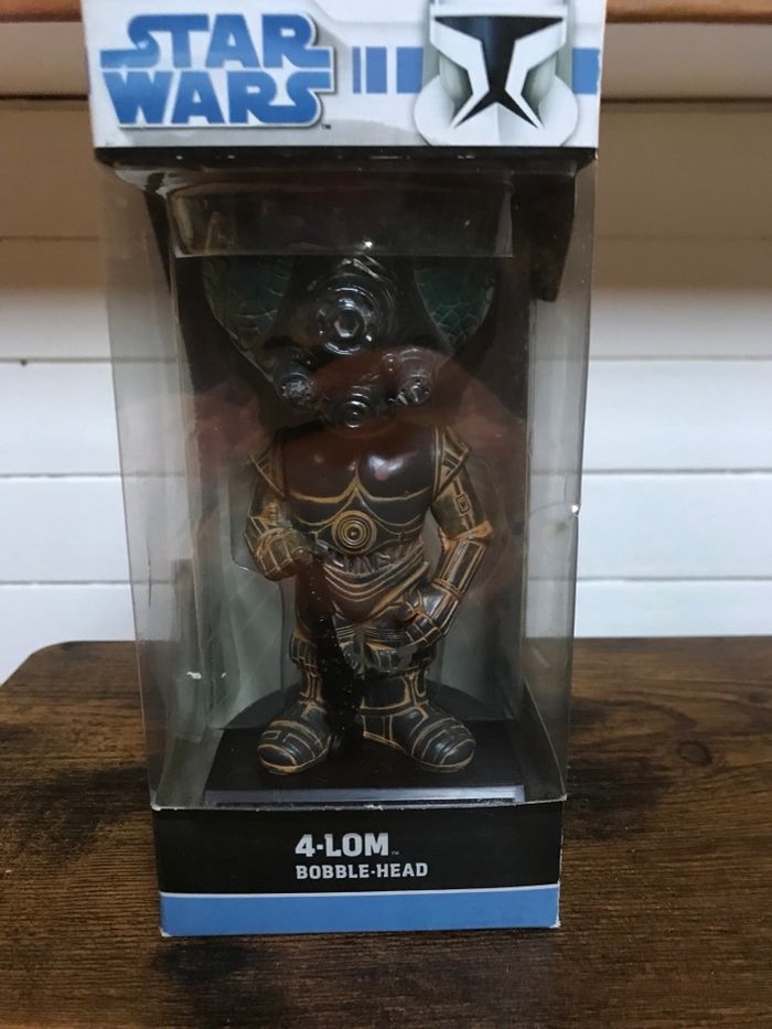 Figurine Funko Star Wars 4-Lom Bobblehead 2008 collection - photo numéro 2