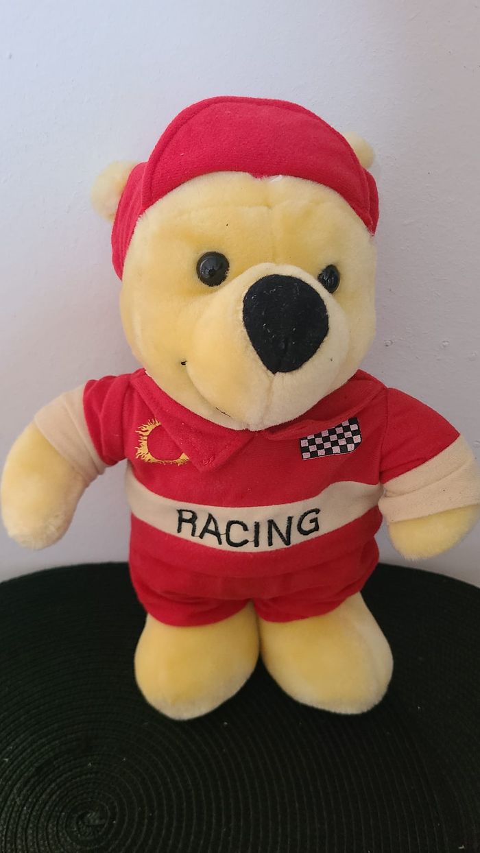 tenue de champion de course Ours en peluche racing geiss - photo numéro 4