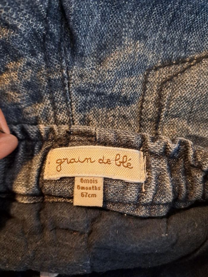 Jeans grain de blé 6 mois - photo numéro 4