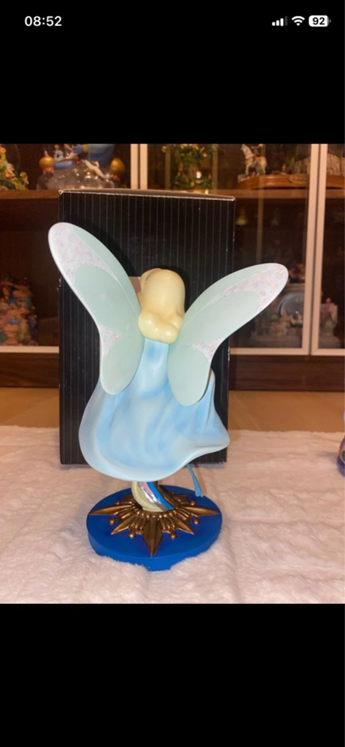 Figurine disney showcase enesco grand jester pinocchio fee bleue blue fairy buste - photo numéro 3