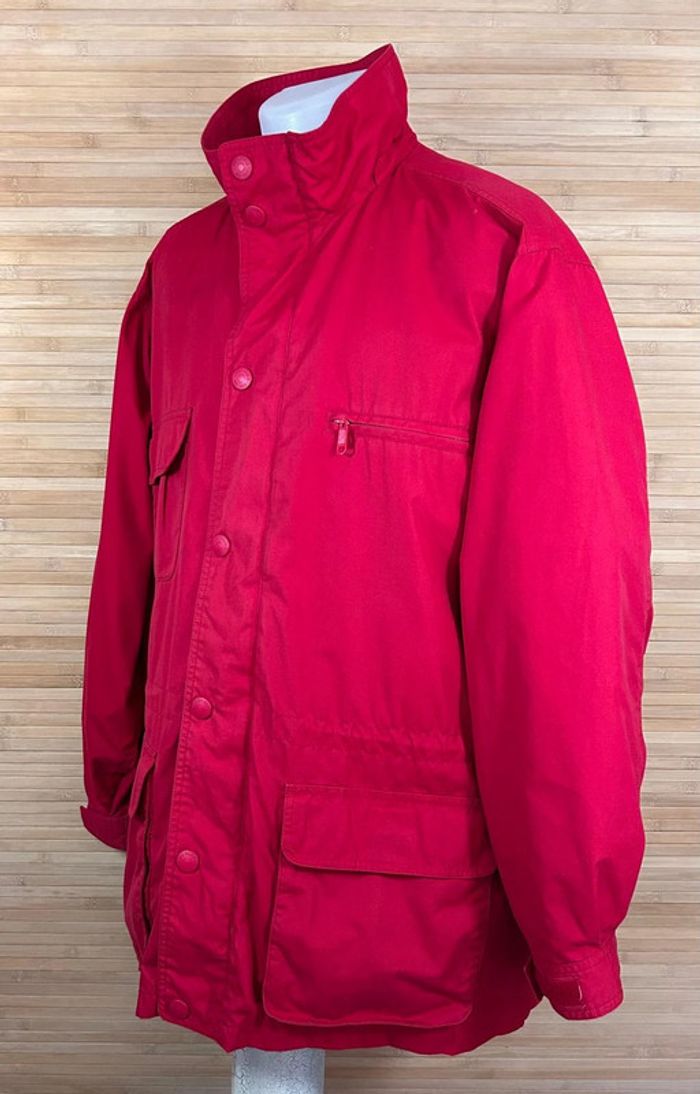 Veste longue parka Eddie bauer rouge homme - photo numéro 3