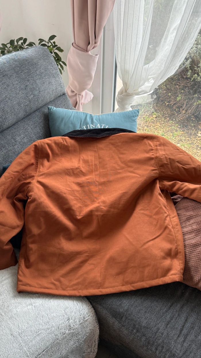 Veste Carhartt Rework marron taille M - photo numéro 3