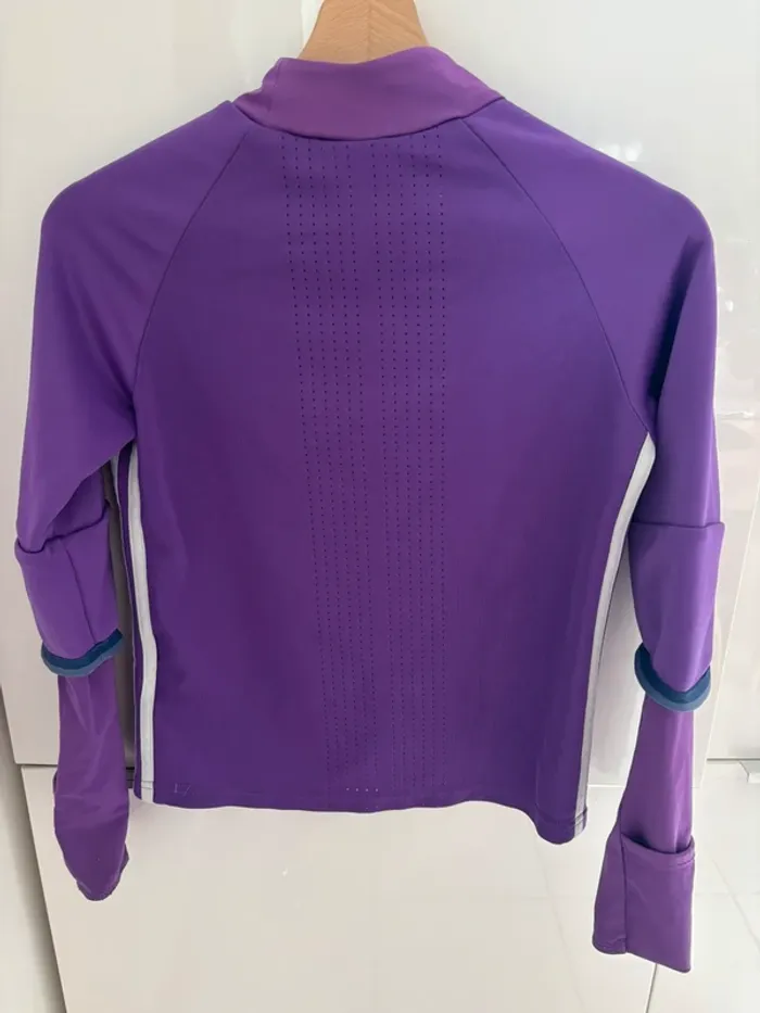 Haut manches longues Adidas Réal Madrid 9-10 ans - photo numéro 2