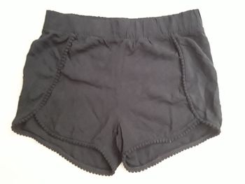 Short noir fluide fille 10 ans GEMO NEUF