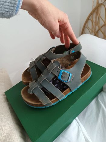 Sandales en cuir pointure 31