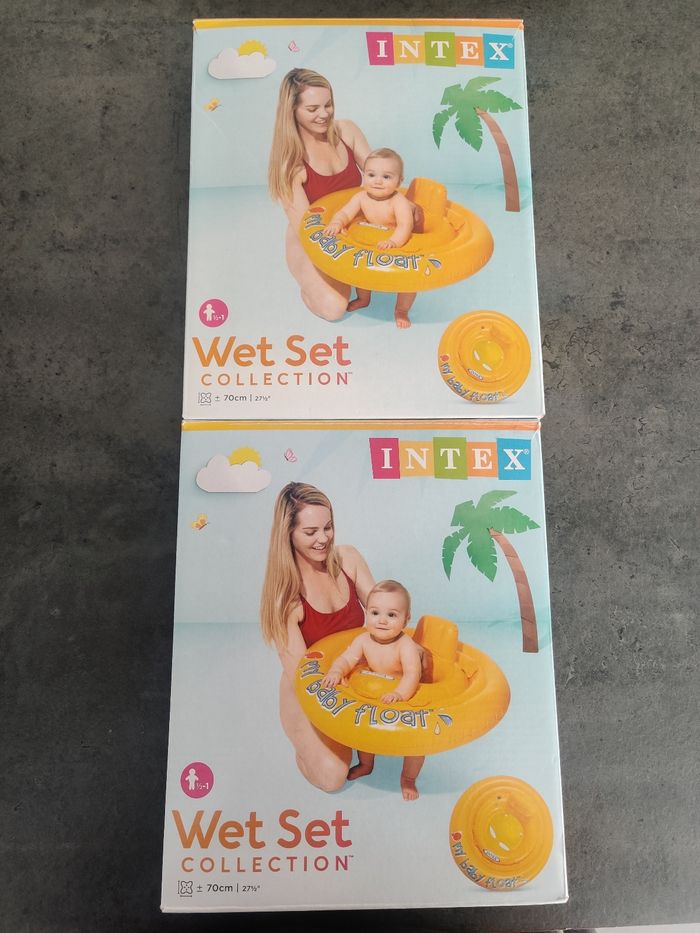 Lot de 2 "my baby float"