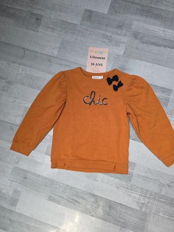 Pull fille 10 ans