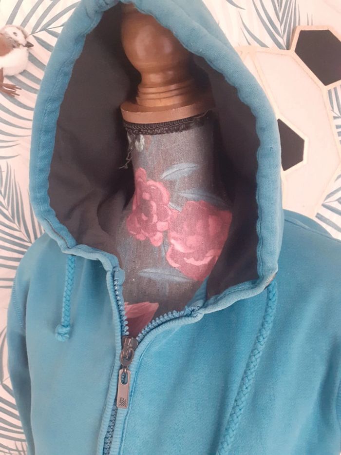 Veste zippé bleu M - photo numéro 4