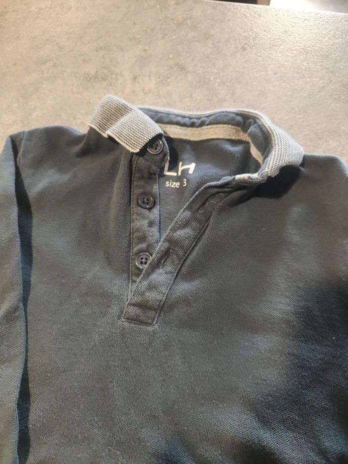 Polo manches longues 3 ans - photo numéro 2