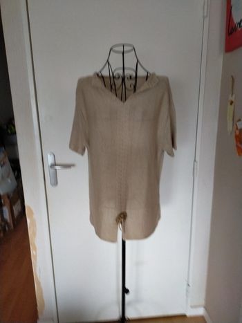 Joli pull manches courtes et peu porté