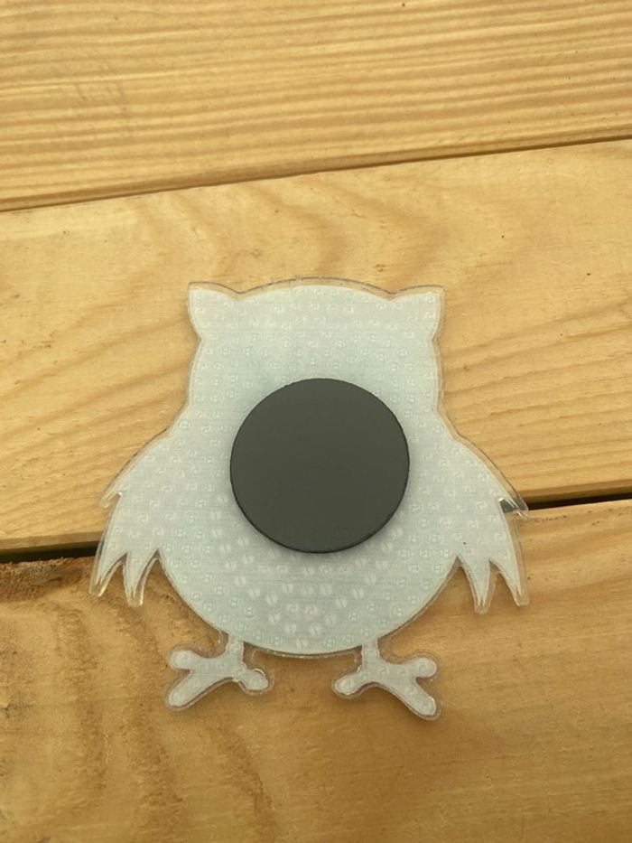 Magnet hibou 🦉 en Diamond painting - photo numéro 2