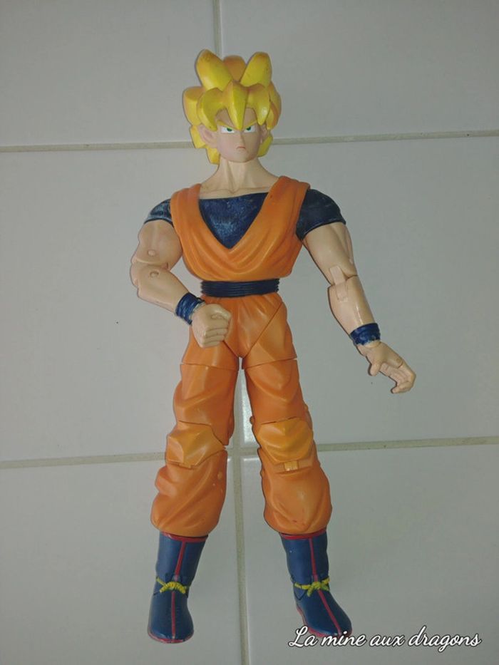 Grande figurine Dragon Ball Z Goku 33 cm action figure rare dbz BS sta 89 Gokou