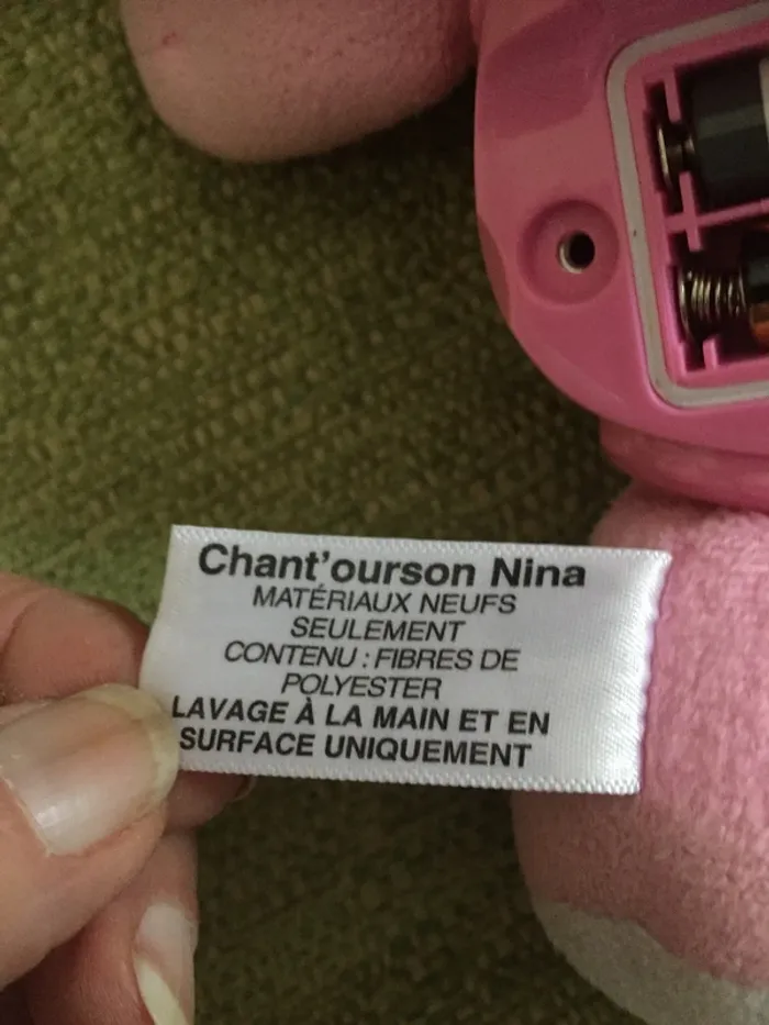 Chant’ourson Nina – Vtech - photo numéro 5