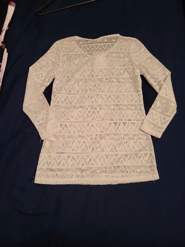 Tee-shirt /tunique manches longues 8/10 ans - photo numéro 3