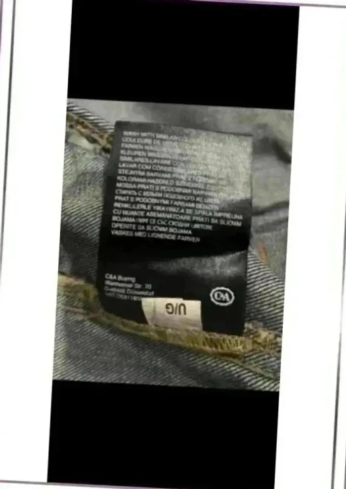 Veste homme en jean taille L - photo numéro 13