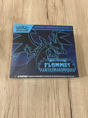 Pokémon – Coffret  Flammes Fantasmagoriques ME02 – Neuf et scellé.