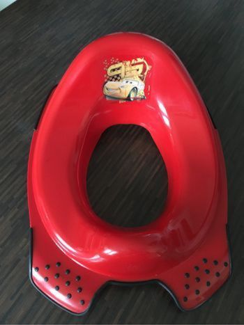 Réducteur de siège toilette enfant Cars rouge