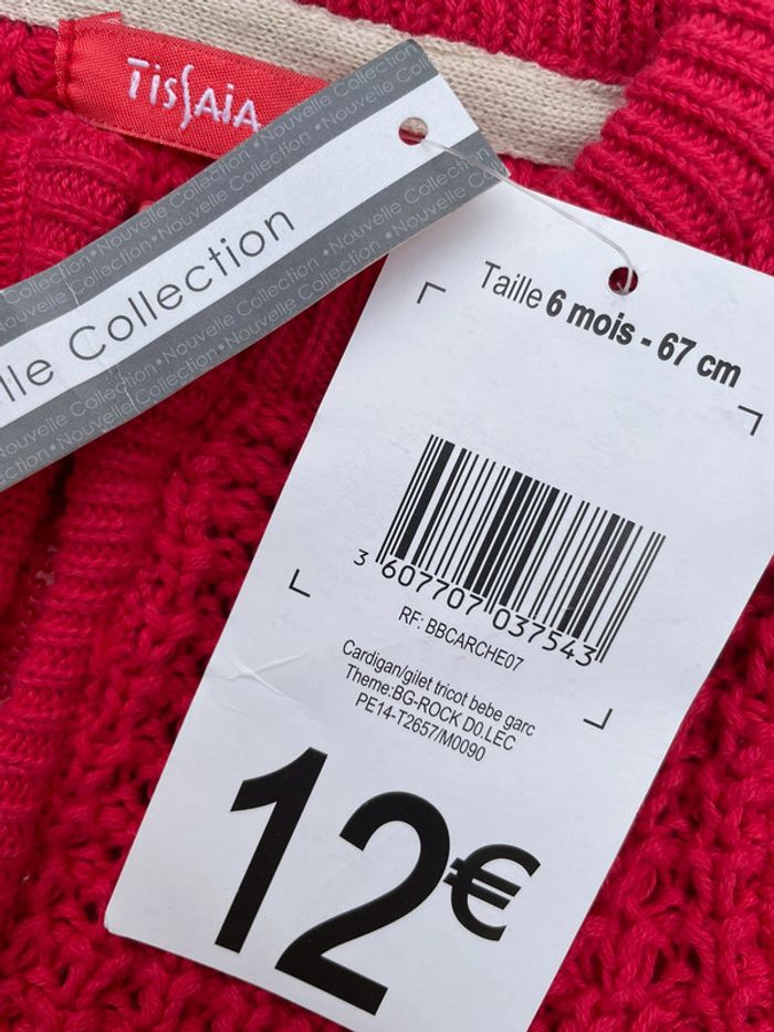 Gilet#taille 6 mois#neuf - photo numéro 2