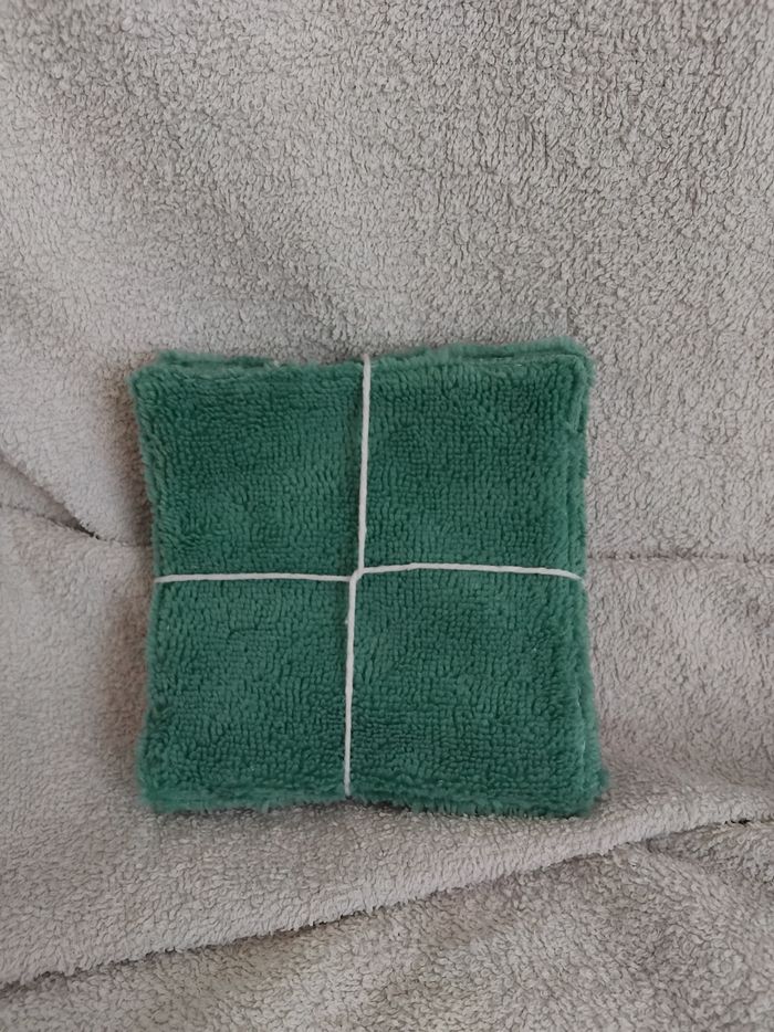 5 lingettes coton/bambou - photo numéro 2