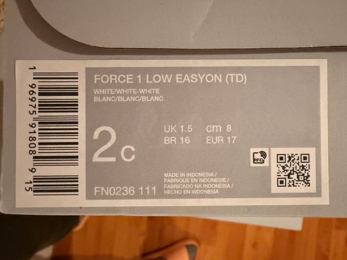 Nike air force 1 low bébé - photo numéro 3