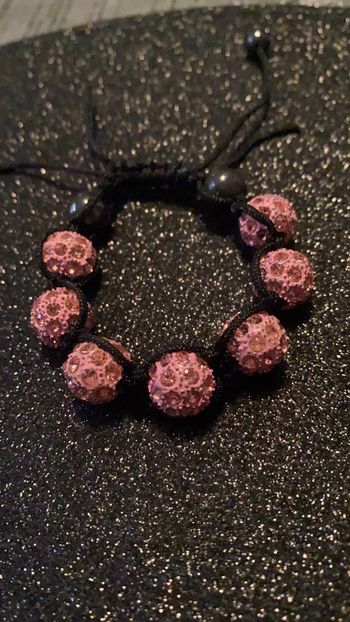 bracelet shamballa rose