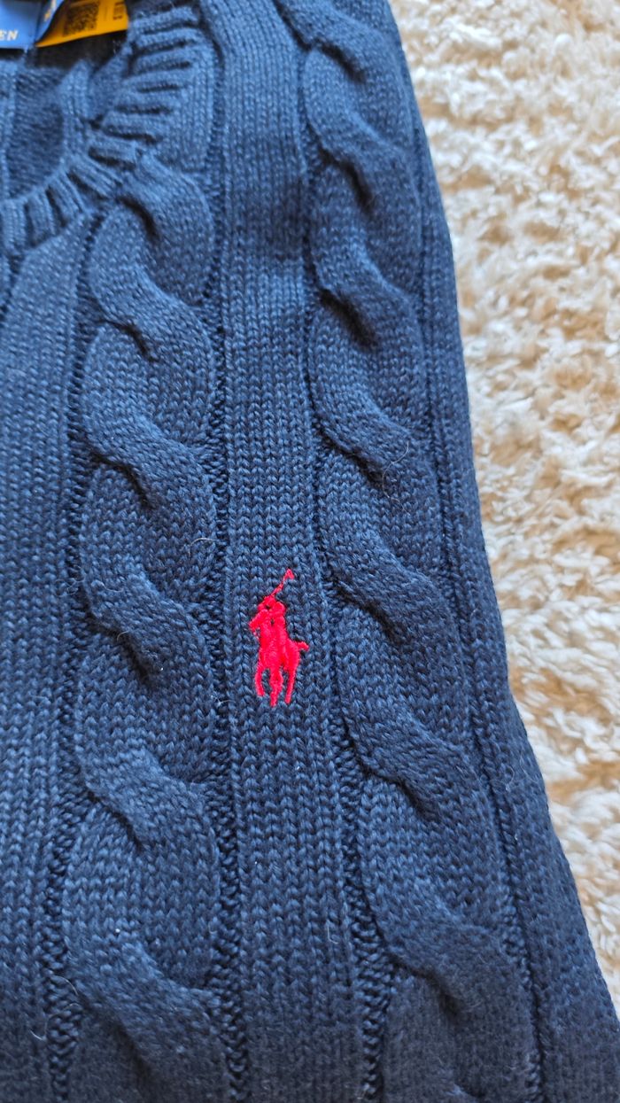 Pull Ralph Lauren Torsadé - photo numéro 4