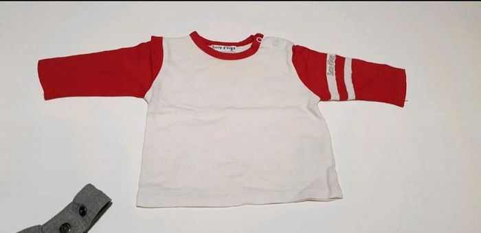 Ensemble salopette et t-shirt manches longues - photo numéro 3