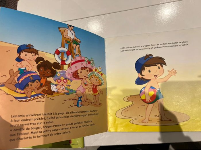 Lot de 2 livres charlotte aux fraises - photo numéro 4