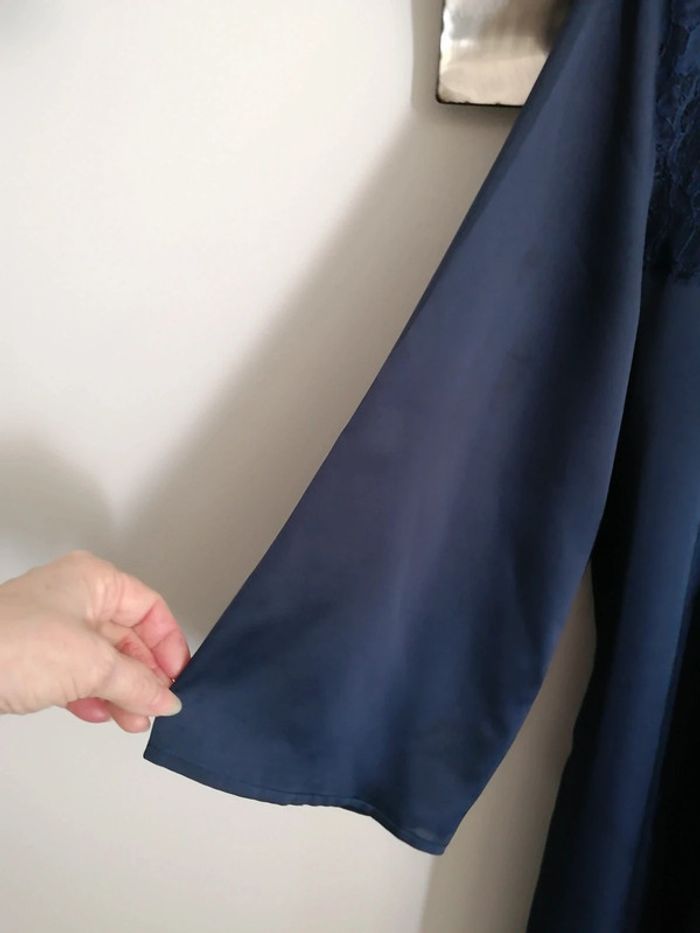 Déshabiller bleu avec dentelle Etam taille S - photo numéro 3