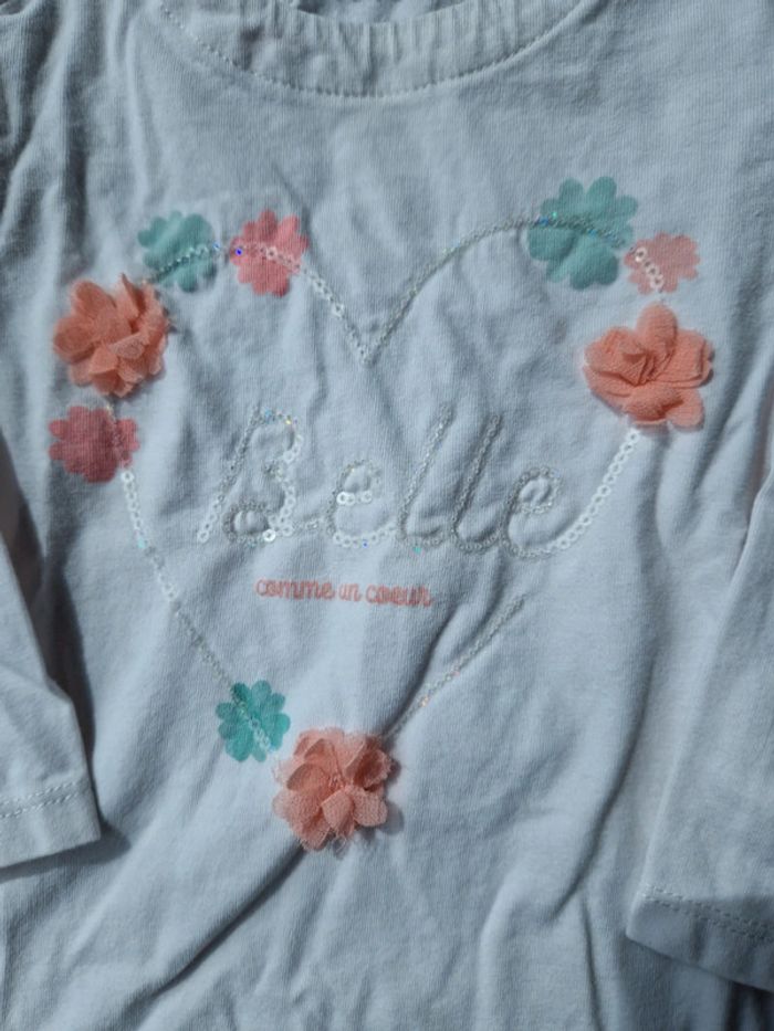 Tee-shirt manches longues 18 mois - photo numéro 3