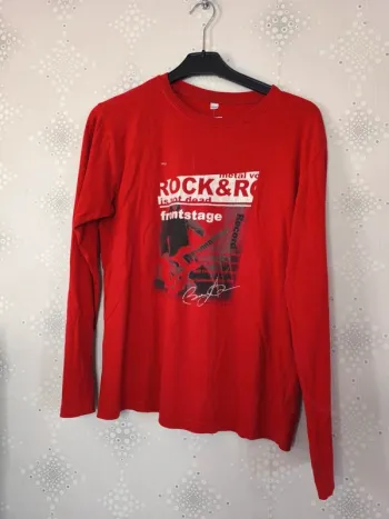 D1869 t-shirt manches longues garçon 34