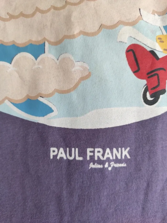 Tee-shirt Paul Frank Julius and Friends violet - Drop les indispensables de l'été - photo numéro 5