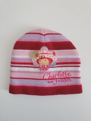 Bonnet Charlotte aux fraises 40cm
