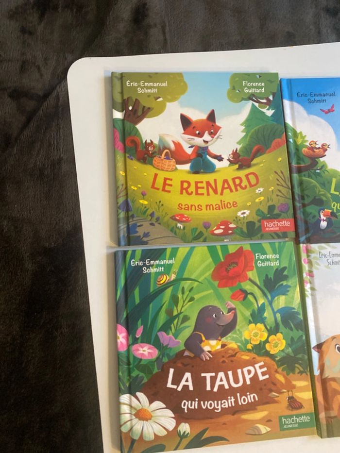 lot de six livres pour enfants de Éric Emmanuel Schmitt - photo numéro 2