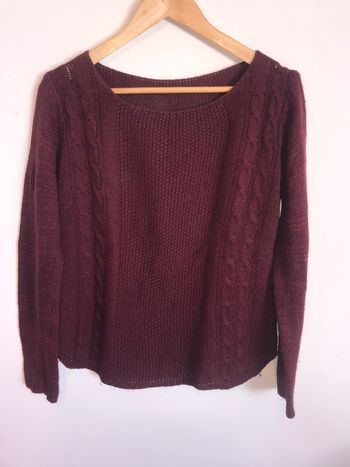 Pull bordeaux