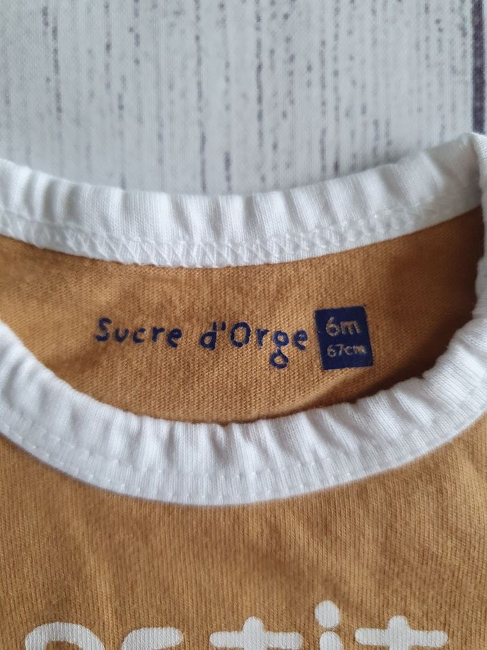 Tee-shirt 6 mois sucre D'orge - photo numéro 3