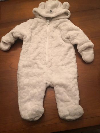 Combinaison chaude 6 mois