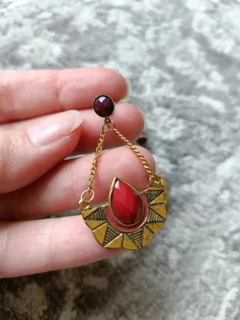 Boucles d'oreilles fantaisie