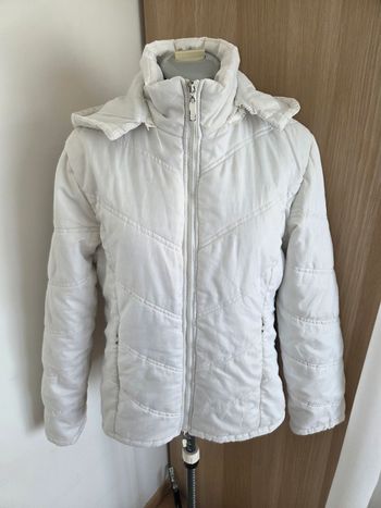 Manteau doudoune blanc - taille 40 environ - Frlendli