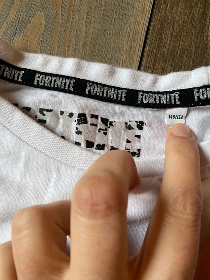 T-shirt manches longues Fortnite pull 11-12ans - photo numéro 4
