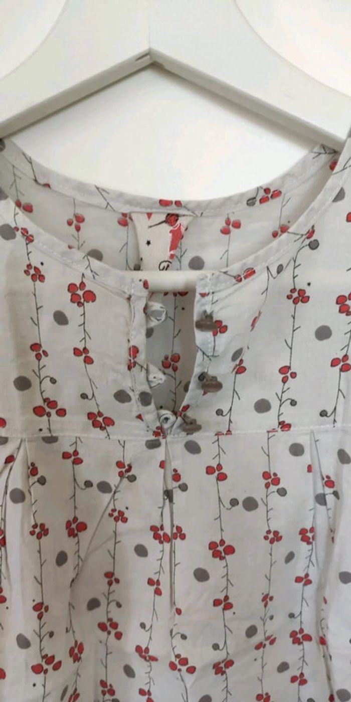 Lisa rose blouse chemise 8 ans - photo numéro 2