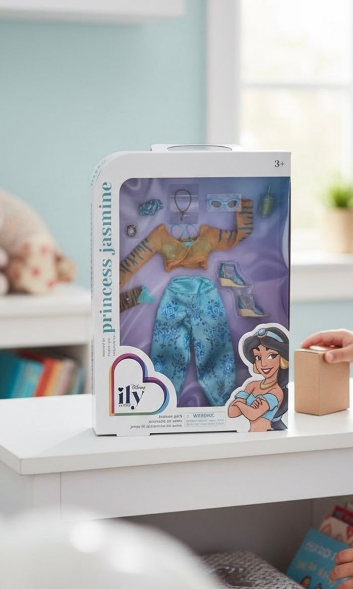 Lot 5 boites de vêtements princesse Disney poupée « barbie » - photo numéro 3