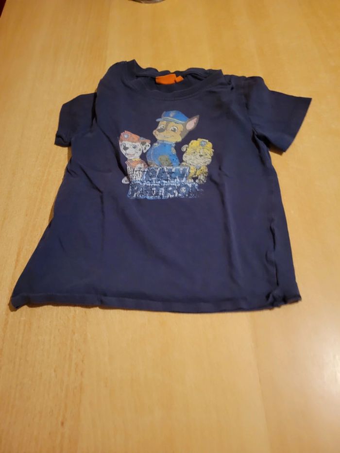 Tee-shirt manches courtes paw patrol - photo numéro 2