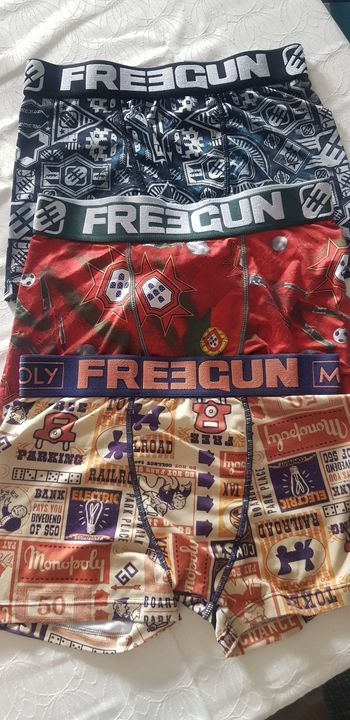 Lot 3 caleçons FREEGUN