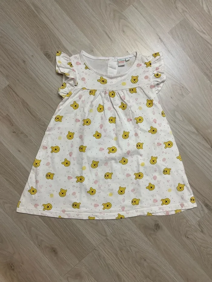 Robe à manches courtes Winnie l’ourson Taille 36 mois/3 ans